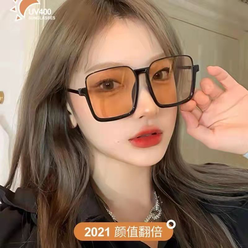 Mới Hộp Đựng Kính Phân Cực Cỡ Lớn Phong Cách Hàn Quốc Thời Trang Cho Nữ Ốp