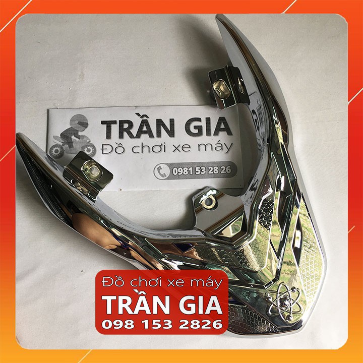 Ốp cảng sau xe vision 2021 tay dắt phụ kiện trang trí