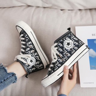 Giày cao cổ vải,convest các màu