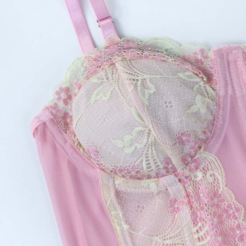 Xiangbao Áo Croptop Hai Dây Nhỏ Dáng Ngắn Hở Lưng Gợi Cảm