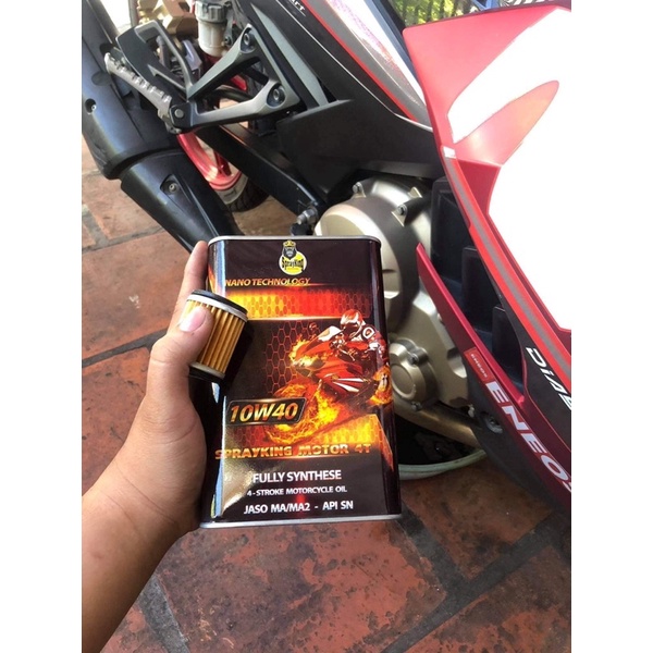 Nhớt Sprayking Moto 10w40 full tổng hợp dành cho xe máy