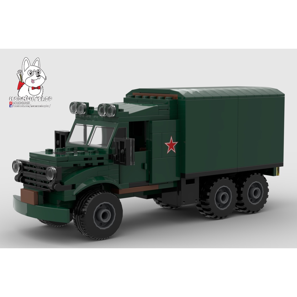 Hàng việt nam thiết kế - Mua lẻ rẻ hơn tại kuken_shop - No.000011.Xe tải chở lính.