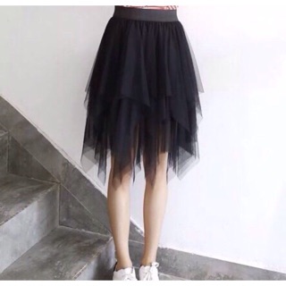Chân váy chắp sole lưng thun ( sale 10.10)