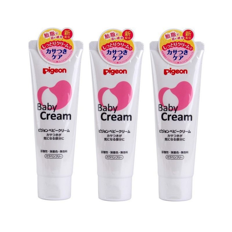 Kem Chống Nẻ, Chống Khô Da, Mẩn Ngứa, Dưỡng Ẩm Pigeon Chính Hãng Cho Bé (Tuýt 50g)