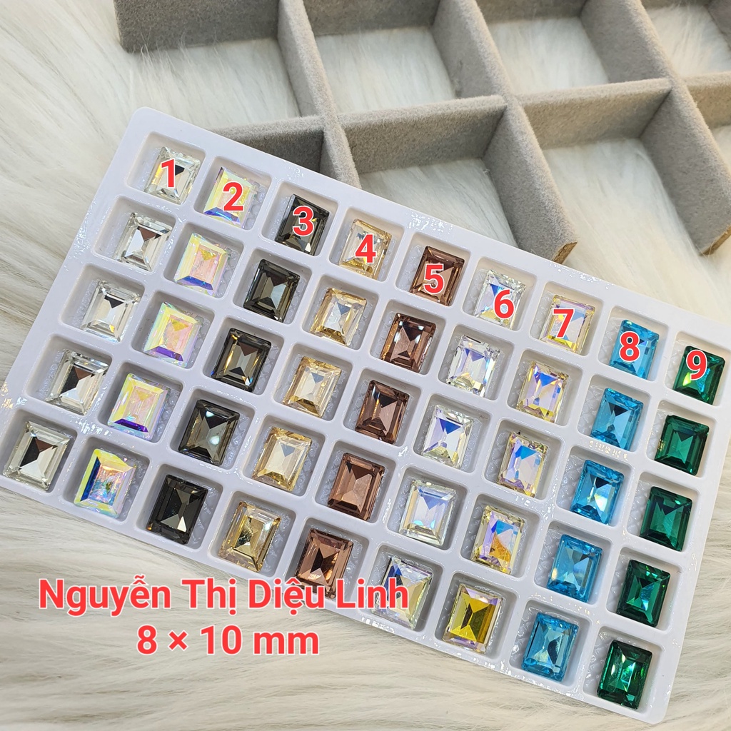 Đá khối hình chữ nhật 8×10mm