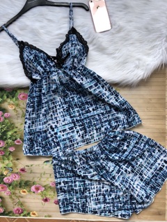 Set bộ voan mặc nhà mát mẻ