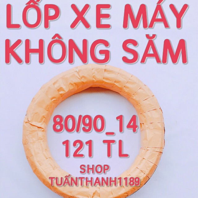 LỐP XE MÁY 80-90-14 KHÔNG SĂM DRC DPLUS