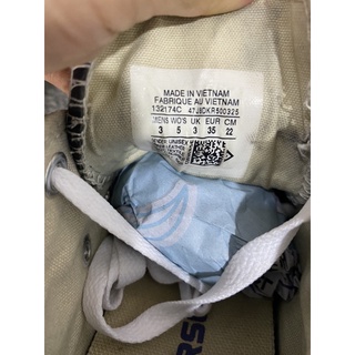 GIÀY CONVERSE CỔ THẤP ĐEN SIZE 35-36/22cm(Real 100%/2Hand)