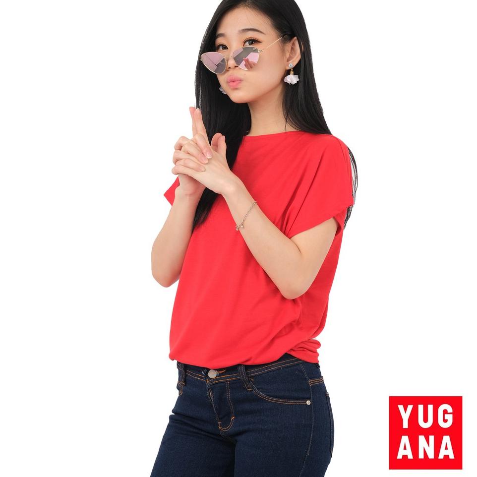 Áo Thun Tay Cánh Dơi Màu Trơn Thời Trang Cho Nữ 15Ag21H