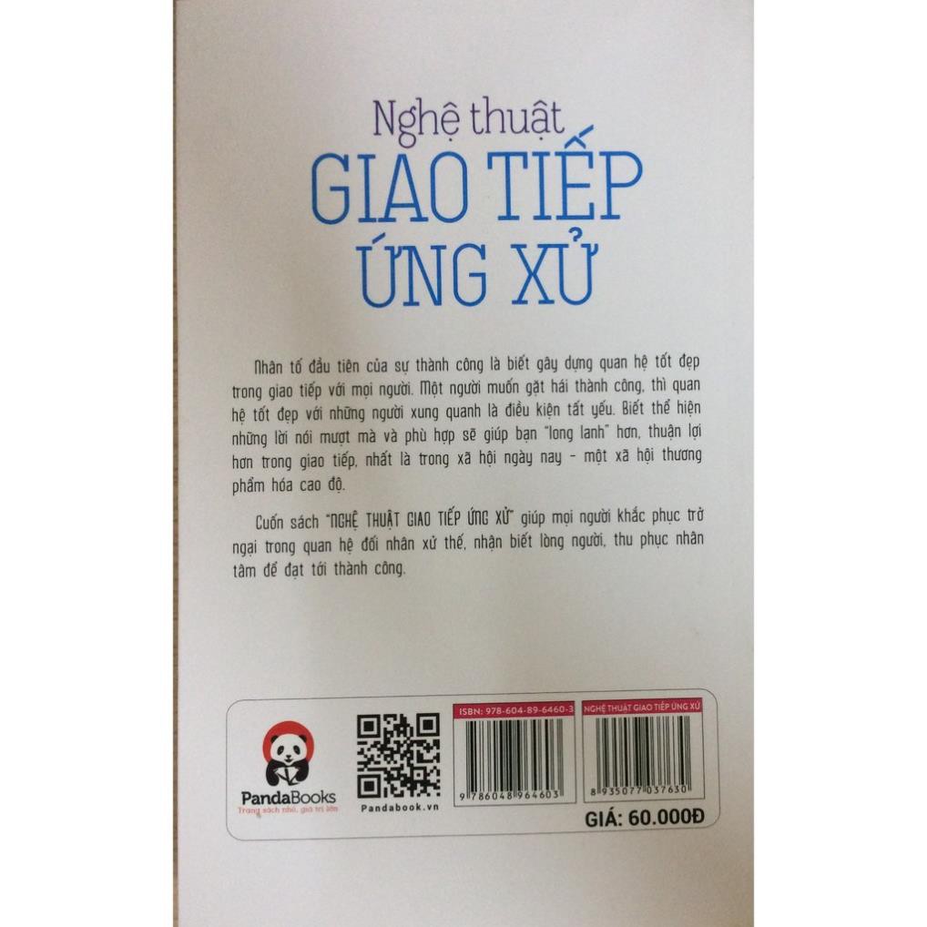 Sách - Nghệ Thuật Giao Tiếp Ứng Xử - Nhận Biết Lòng Người, Thu Phục Nhân Tâm Để Đạt Tới Thành Công [Panda Books]