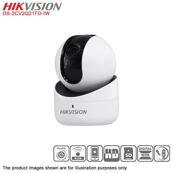 CAMERA IP ROBO HỒNG NGOẠI HIKVISION DS-2CV2Q21FD-IW 2Mp 1080P, ĐÀM THOẠI 2 CHIỀU hàng chính hãng