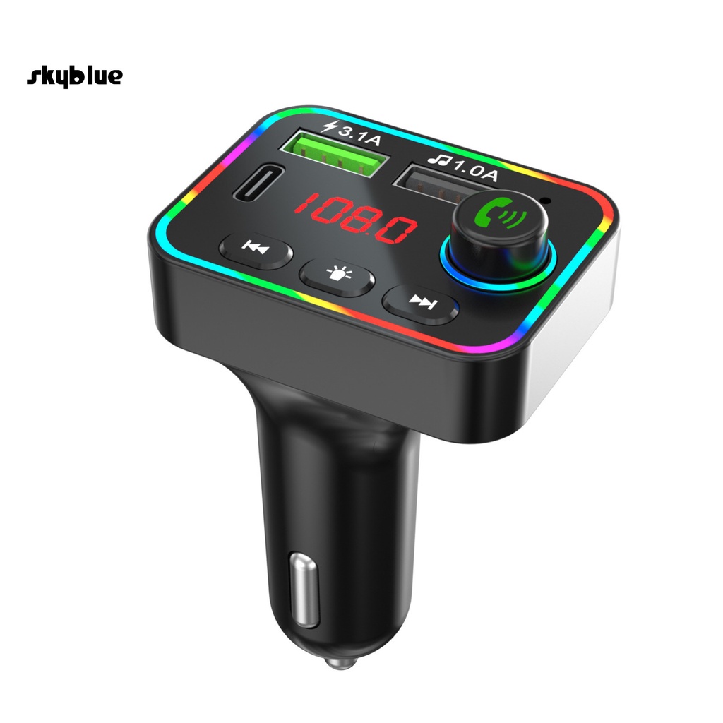 Máy Nghe Nhạc Mp3 Hai Cổng Usb Bằng Abs Cho Xe Hơi