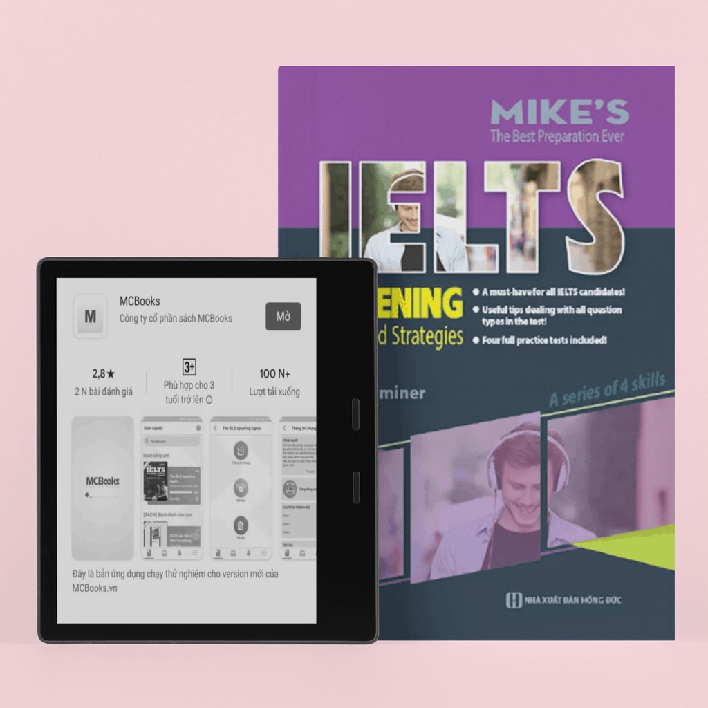 Sách - IELTS Listening: Skills And Strategies (Học Cùng App MCBOOKS)