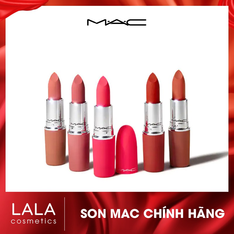 Son môi MAC Powder Kiss Lipstick 3g PHIÊN BẢN GIỚI HẠN- HOT NHẤT 2021