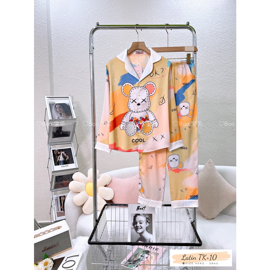 Đồ bộ latin BOO BOO mẫu hoạt hình mới