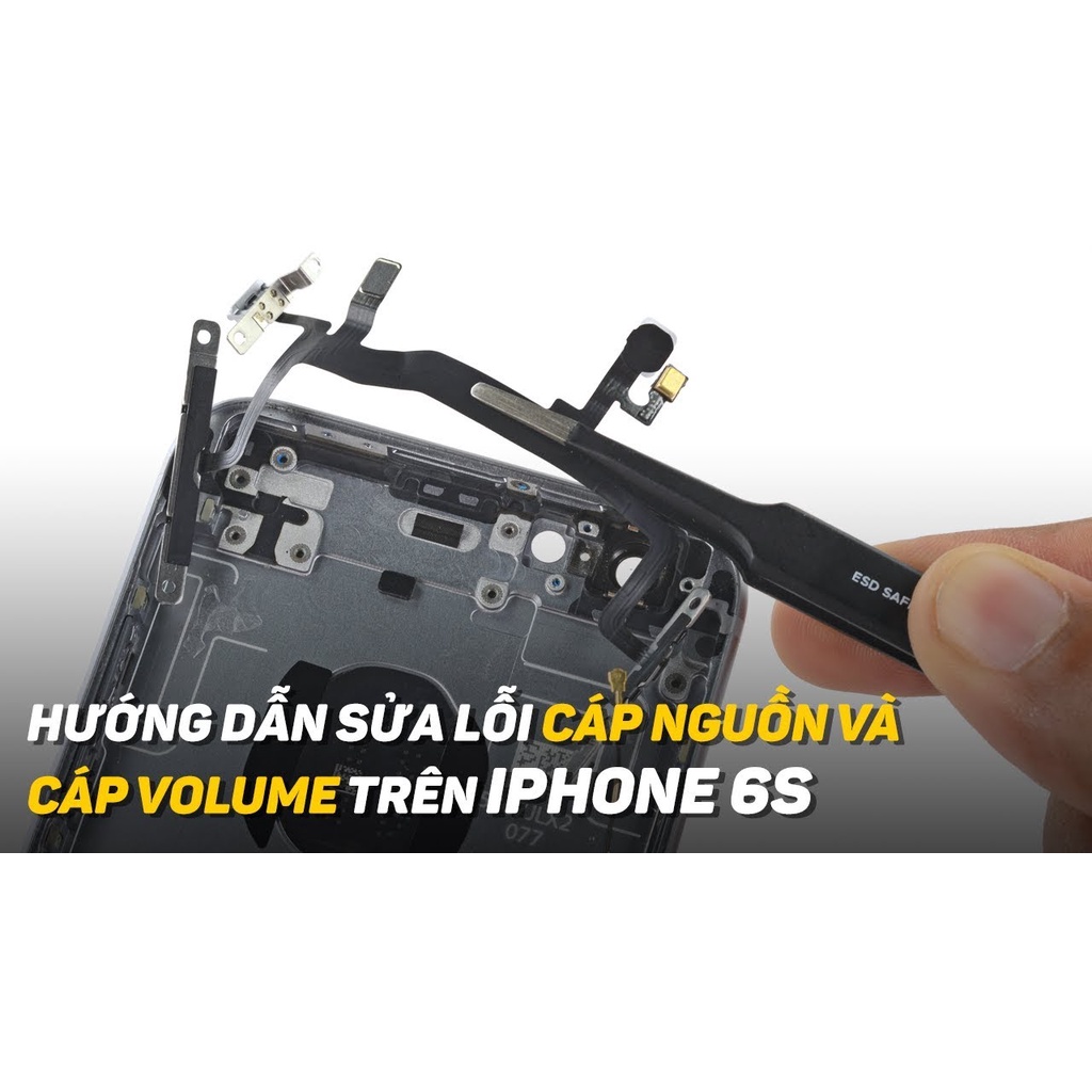 Cáp nguồn, volume, flash, gạt rung iphone 6s
