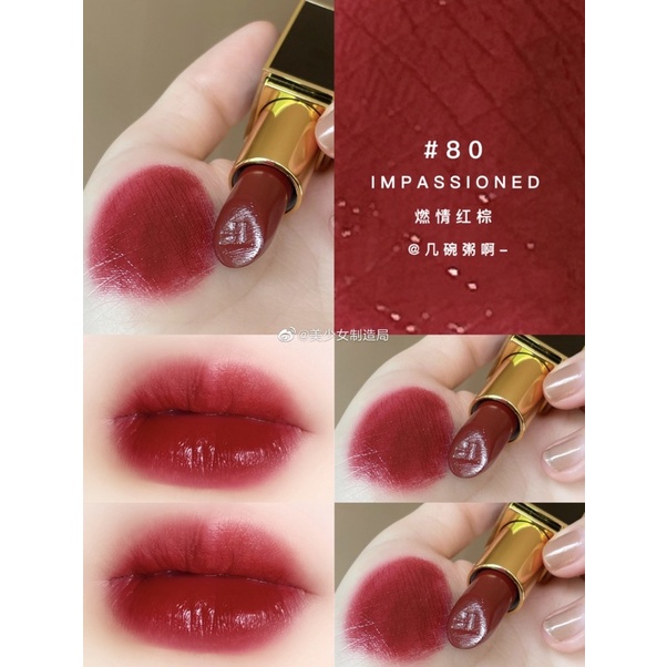 Son Tomford fullsize 3g màu Impassioned, Dashing, Steel Magnola | BigBuy360 - bigbuy360.vn