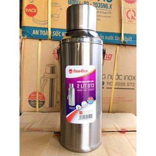 Phích đựng nước nóng 2 Lít Vỏ INOX CAO CẤP RẠNG ĐÔNG Model: RD 2035 ST2
