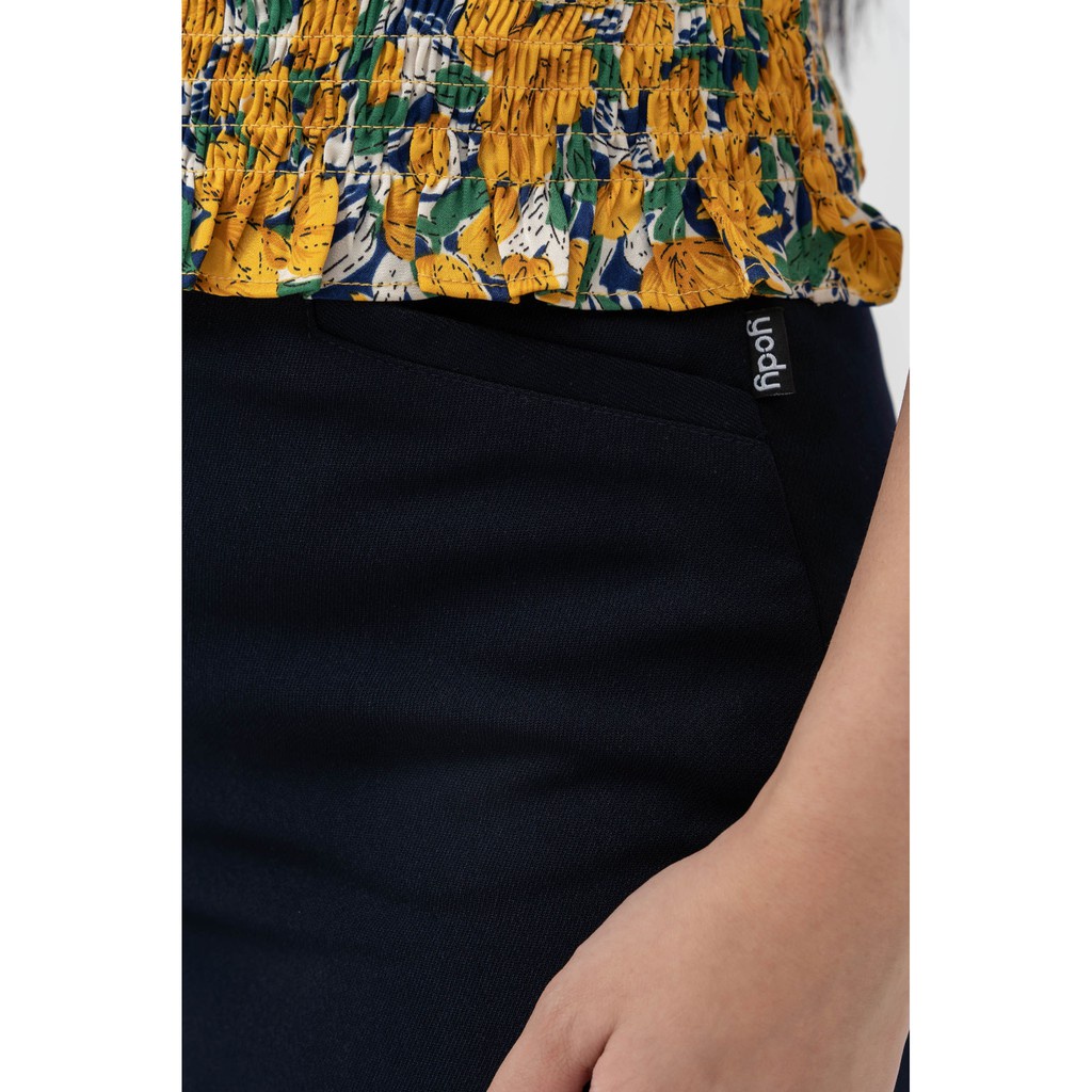 Chân váy bút chì YODY  túi vuông thanh lịch thời trang công sở basic CVN4096