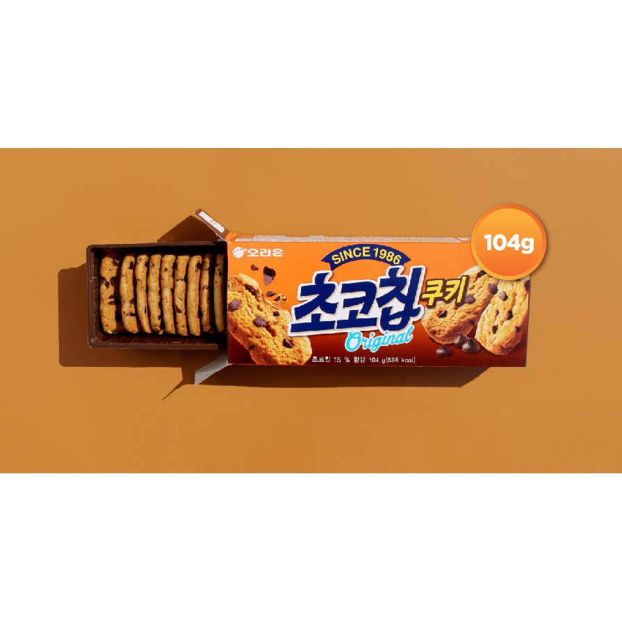 [ORION] BÁNH QUY CHOCOCHIP 104G - [오리온] 오초코칩쿠키 104G