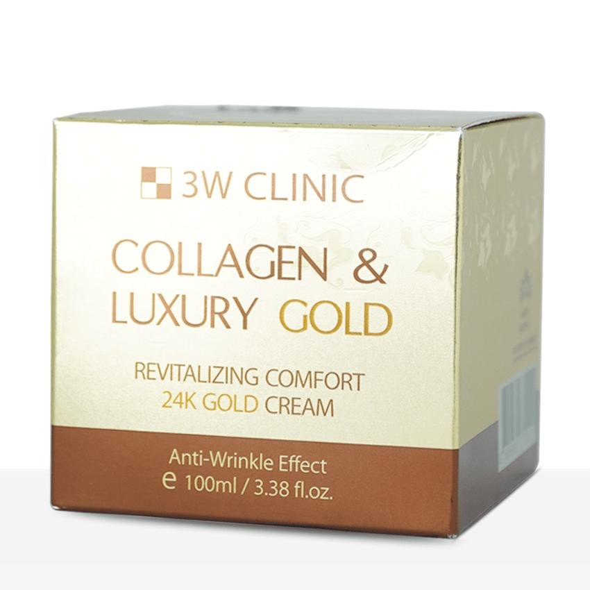 3W CLINIC Collagen & Luxury Gold Revitalizing Comfort 24K Gold Creams