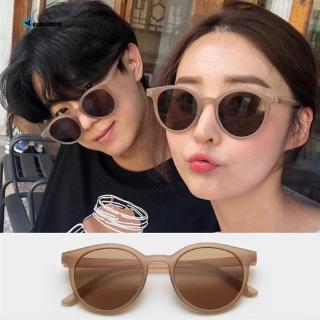 Kính Mát Gọng Tròn Chống Tia Uv400 Phong Cách Vintage Cho Nữ