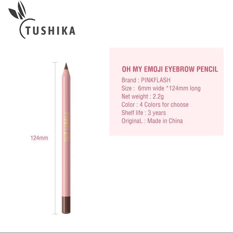 [Hàng mới về] Chì Kẻ Mày Vỏ Màu Hồng Kháng Nước Lâu Trôi | BigBuy360 - bigbuy360.vn