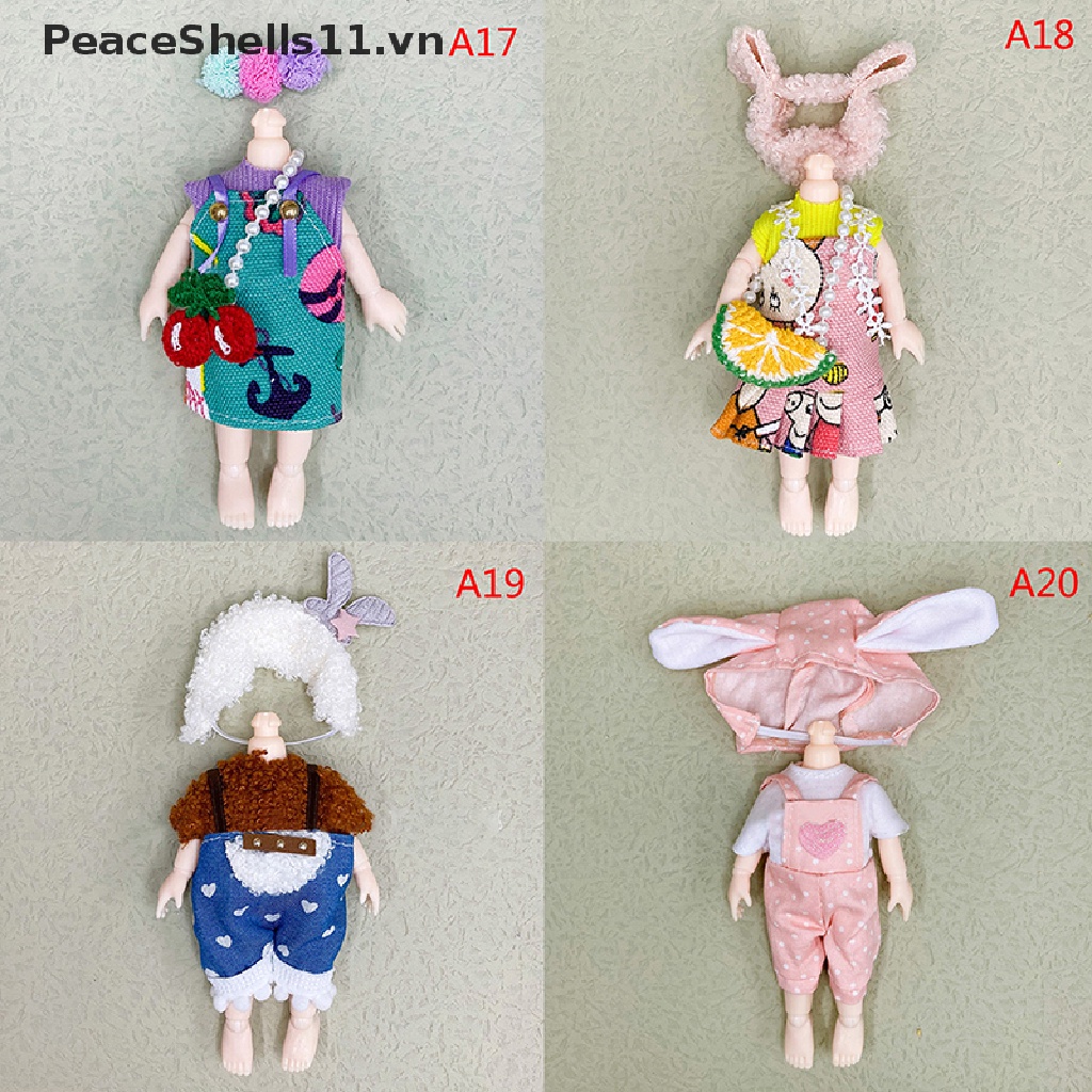 Bộ Đồng Phục Thời Trang Dành Cho Búp Bê 16-17cm Ob11 1 / 8 Bjd