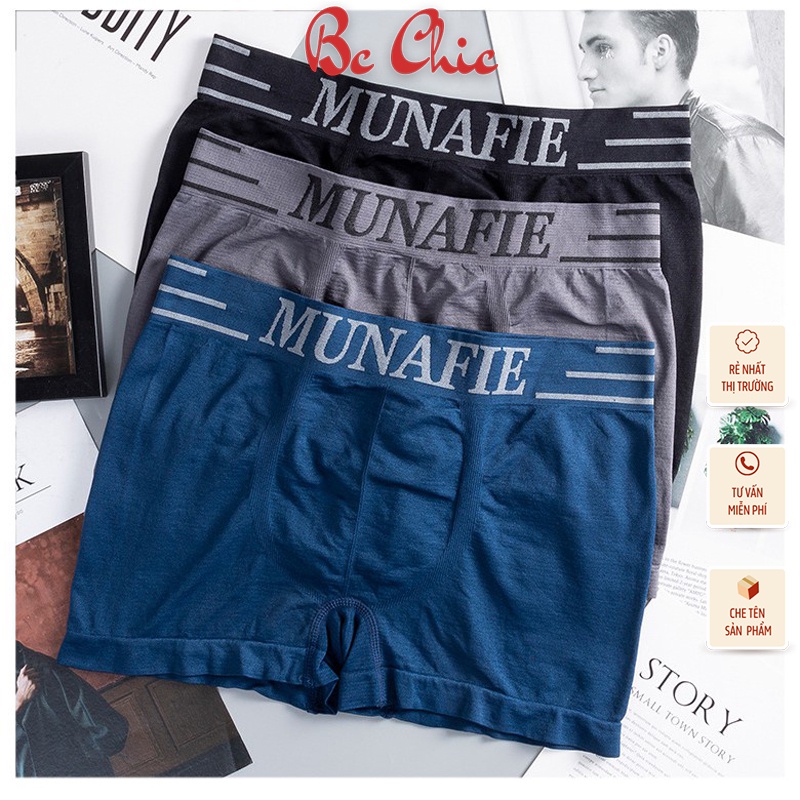 Quần Sịp Đùi Nam thiết kế co giãn thoáng mát cao cấp cottonn 100% mã S590 BC_CHIC LINGERIE