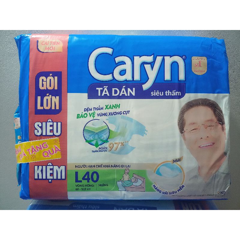 Hàng tặng Tã Dán Người Lớn Caryn L40