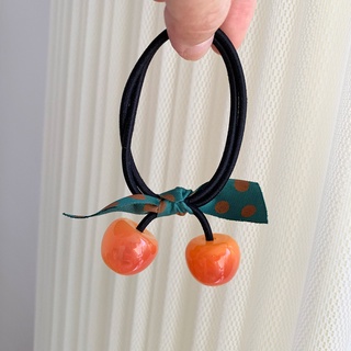 Dây Cột Tóc Dây Chun Hình Cherry Siêu Cute