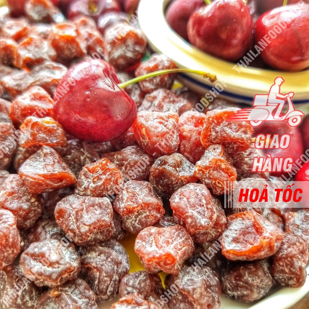 Cherry Sấy Ô Mai ( Hàng Nhập Khẩu Thái Lan ) - Lon 500gr