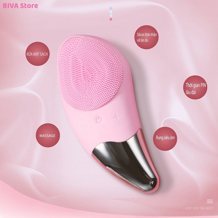 [CAM KẾT - LỖI 1 ĐỔI 1] Máy Rửa Mặt Mini, Nâng Cơ, Massage Và Làm Sạch Da Mặt SONIC FACIAL | BigBuy360 - bigbuy360.vn