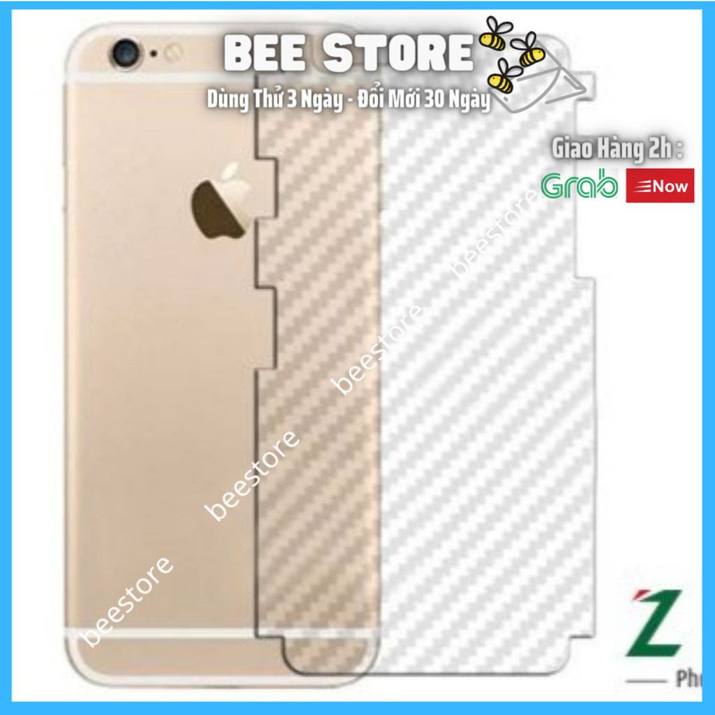 Miếng Dán Lưng Cacbon Cho iPhone