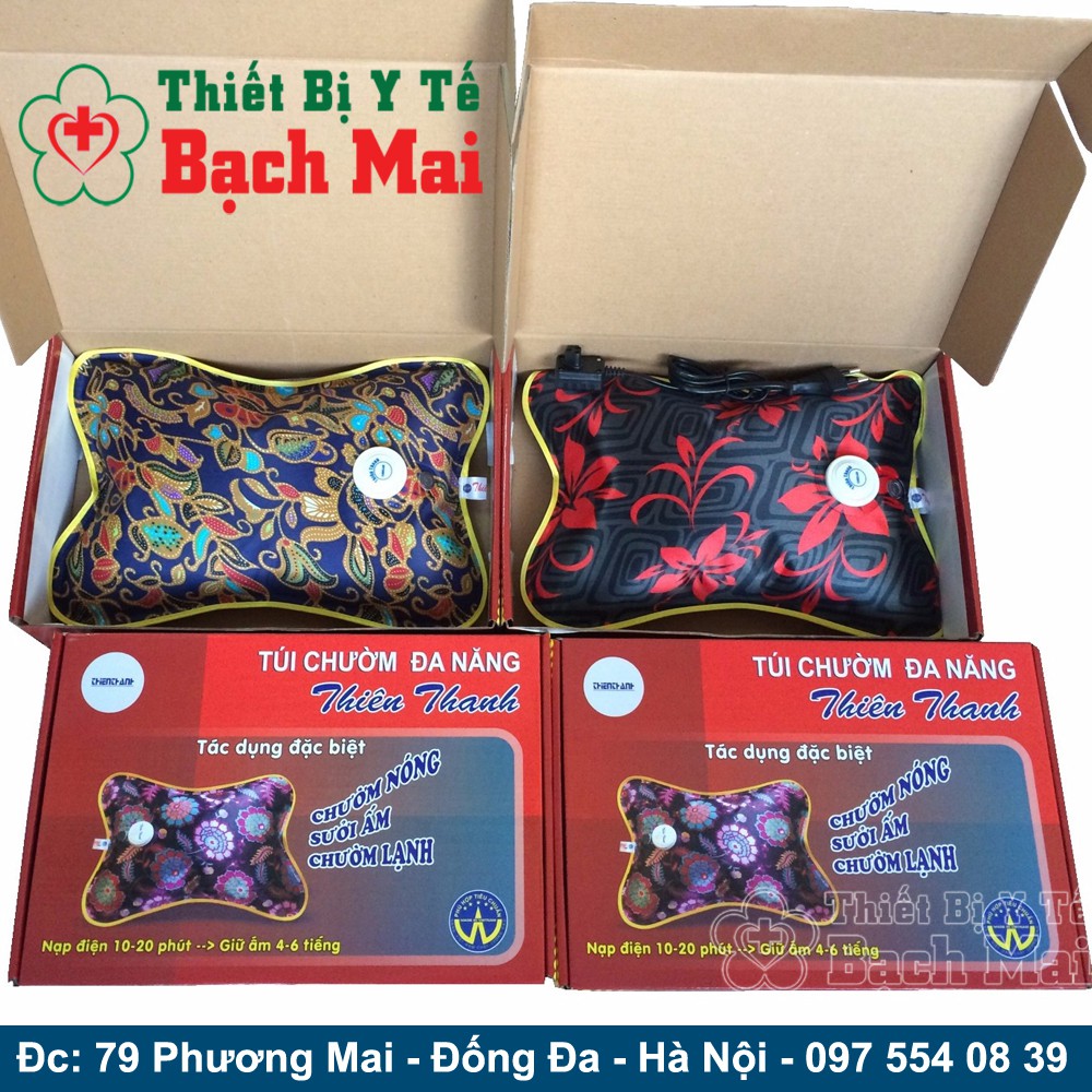 Túi Chườm Nóng Lạnh Thiên Thanh - CỠ LỚN 25X35Cm