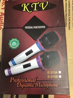 Micro hát karaoke KTV E310-B âm thanh chất