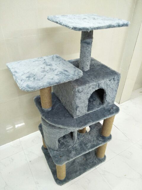 CAT TREE - TRỤ CÀO MÓNG - NHÀ CÂY CHO MÈO A10