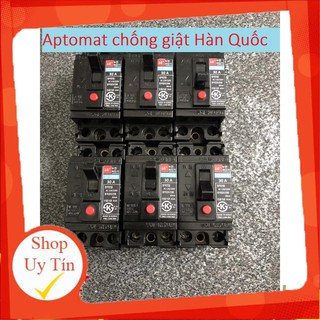 At chống giật 30A-30mA, CB chống dòng rò Hàn Quốc hàng bãi đẹp
