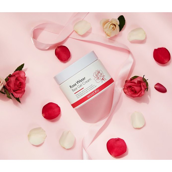 [KEM DẠNG GEL] Kem Dưỡng Da Secret Key Rose Water Base Gel Cream 100g