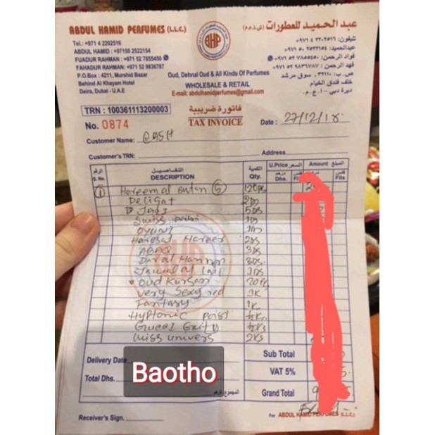 🔥 🔥🔥🔥Giảm giá 50%  tinh dầu nước hoa DUBAI ROYAL LUXURY VIP ! Có giấy tờ mua bán tinh dầu tại Dubai... | BigBuy360 - bigbuy360.vn
