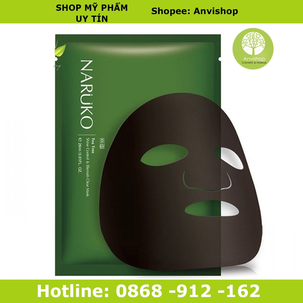 Mặt nạ Naruko tràm trà bản ĐÀI LOAN Hộp 8 miếng