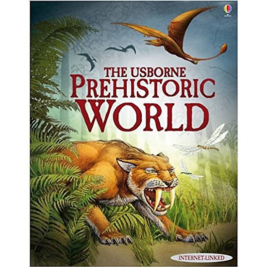 Sách Usborne - Sách thiếu nhi khoa học PREHISTORIC WORLD