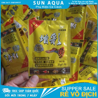Thức ăn cho cá bảy màu, betta, bình tích, các loại cá nhỏ [SUN AQUA]