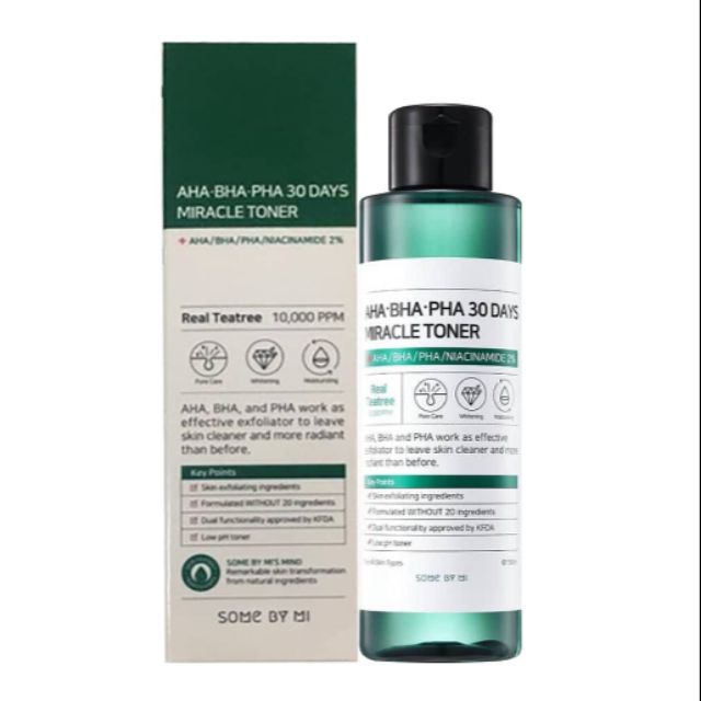 Toner AHA-BHA-PHA 30 Days Miracle Some by Mi