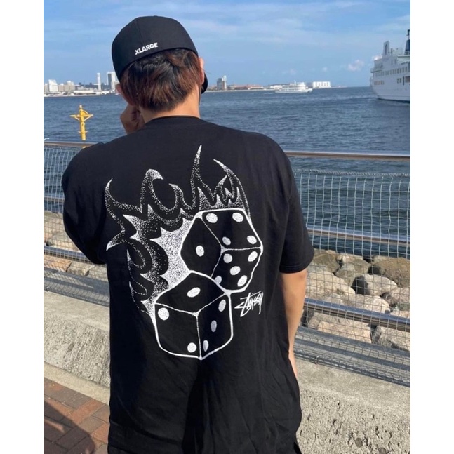 Áo Thun Stussy Fire Dice 100% CHÍNH HÃNG - CÓ SẴN