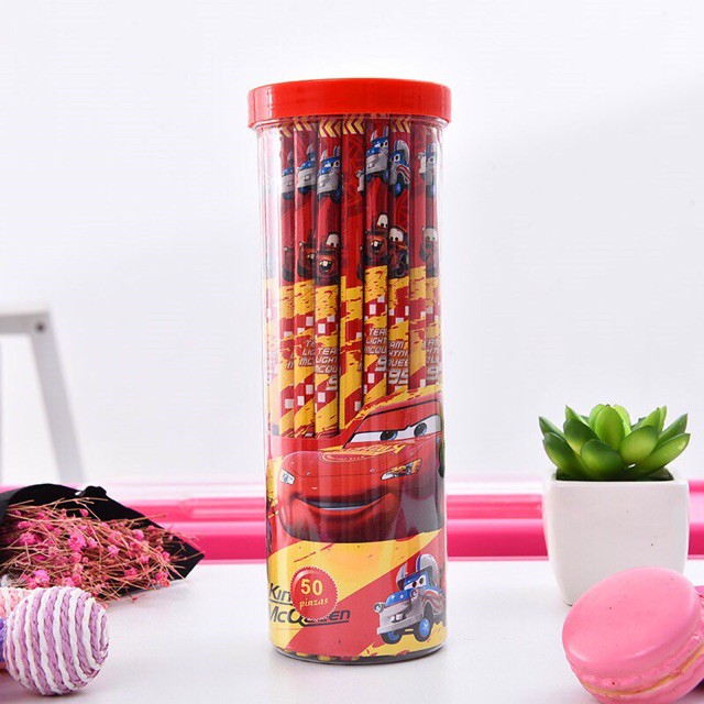 [Sale toàn shop] Hộp 50 bút chì disney công chúa cho bé.