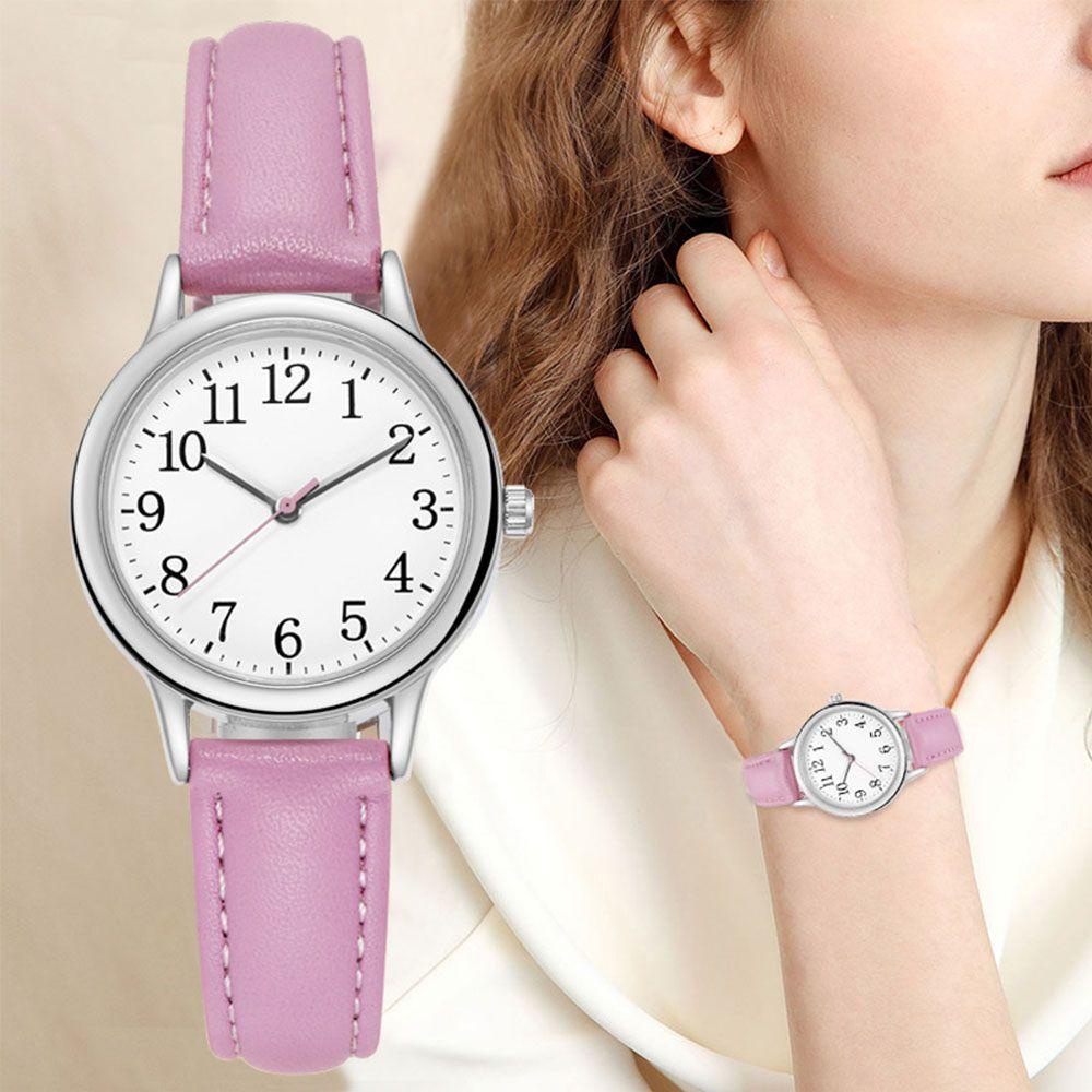 MAG Đồng Hồ Dây Da Cao Cấp Phong Cách Vintage Cho Nữ