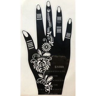 Khuôn xăm bàn tay [Ảnh thật] Mã 104R