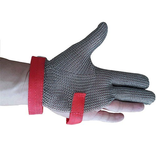 Bao tay sắt 3 ngón - Dùng cho máy cắt vải - Hàng chính hãng