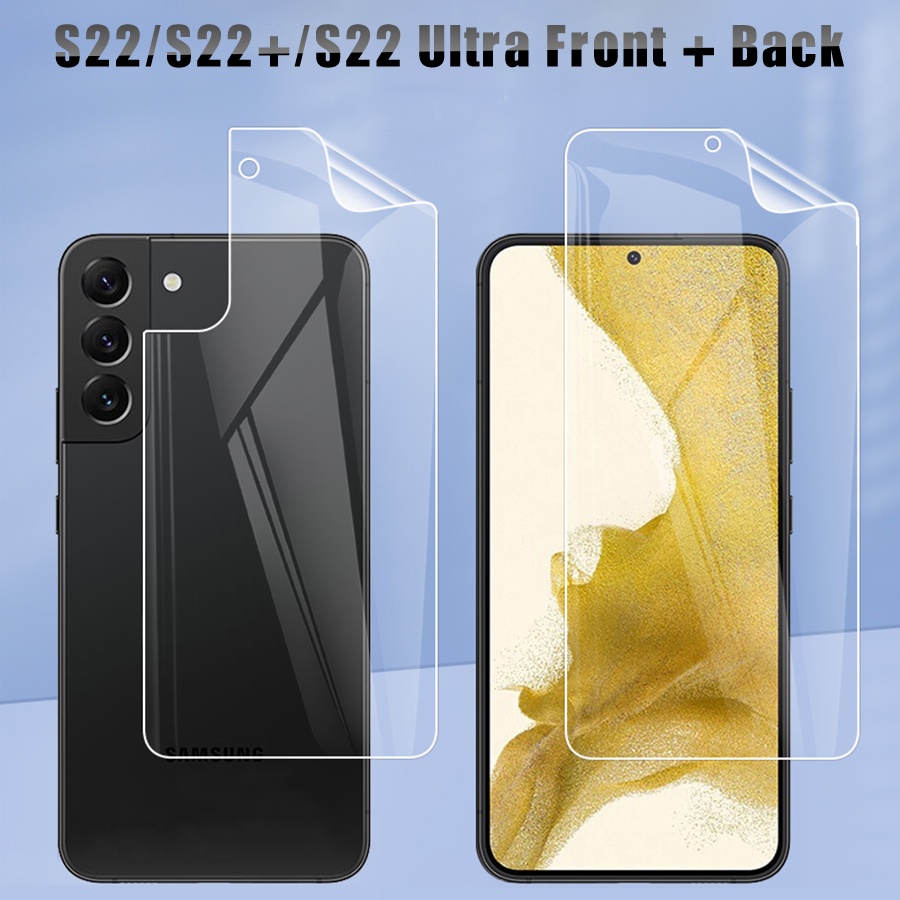 Miếng dán PPF bảo vệ màn hình mặt trước sau cho Samsung Galaxy S22 Ultra S22 Plus S22+